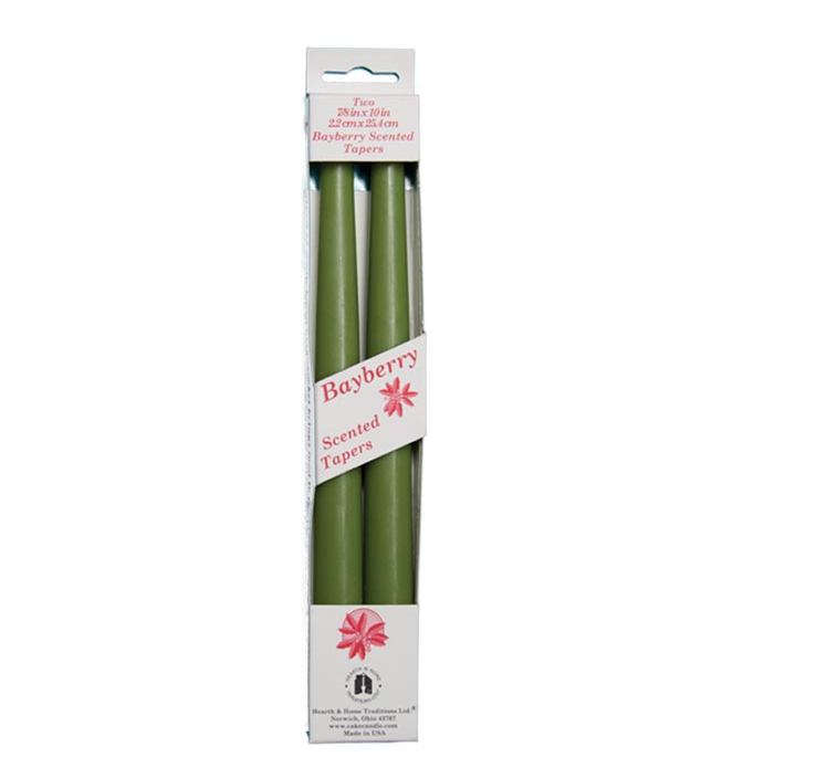 BAYBERRY SCENTED CANDLES 2 PK 10IN